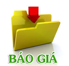 Hướng dẫn tải báo giá.