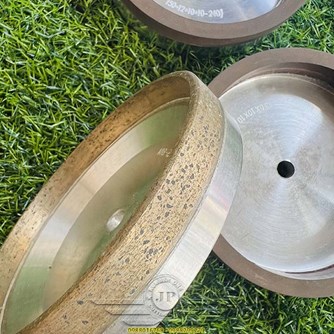 Đá Kim Cương Mài Kính Máy Song Cạnh Ø150 A80