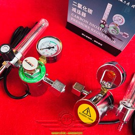 Đồng Hồ Khí Hàn CO2 dùng Hàn Mig Điện 220V