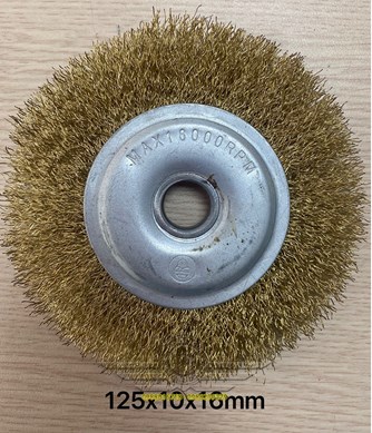 Chén Cước Chà Sắt dạng Đĩa 125x10x16mm