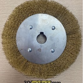 Chổi Đánh Rỉ Sợi Thép Dạng Đĩa 300mm