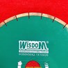 Lưỡi Cắt Đá Cẩm Thạch Me Đồng Wisdom 350mm