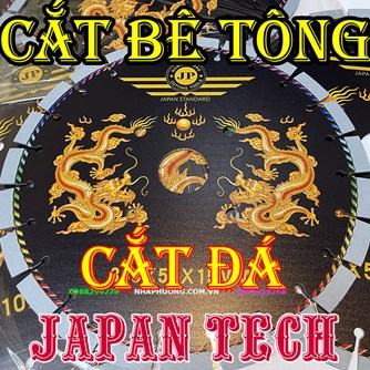 Lưỡi Cắt Bê Tông Nhật Rồng Vàng 360mm