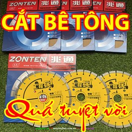 Lưỡi Xẻ Đá Bê Tông Zonten 600mm