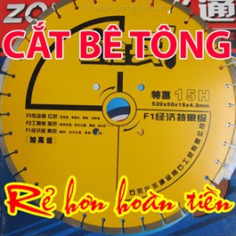 Lưỡi Cắt Bê Tông ZONTEN 520, Lưỡi Cắt Đá Zonten 520