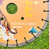 Đĩa Cắt Bê Tông Nhật Tiger 360mm màu Vàng