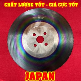Đĩa Cắt Inox Cầu Vồng 275*1.6 Máy Tua Chậm