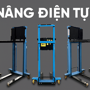 Xe nâng tay cao Niki Pro trèo oto 800kg-1.3m