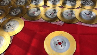 Lưỡi Cắt Inox Máy Cắt Kỹ Thuật V275 Phủ Titan, Lưỡi Cắt Không Ba Via HSS