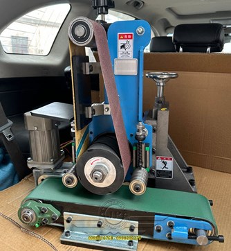 Máy Chà Đai Nhám Tự Động 1 trục bản rộng 100mm 2.2kw 380V