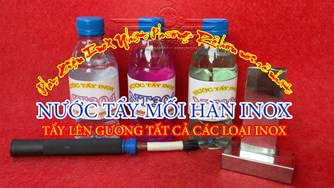 HÓA CHẤT TẨY MỐI HÀN INOX NHẬT MÀU XANH (Đậm đặc)