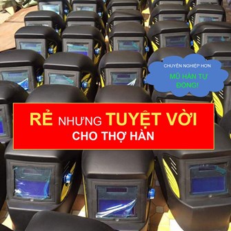Tại sao khi hàn điện cần phải mang mặt nạ hàn điện hay còn gọi là mũ hàn điện tử?