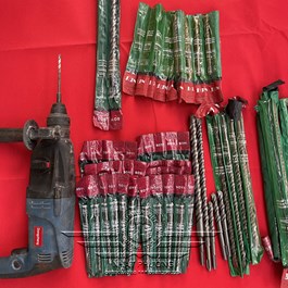 Mũi Khoan Bê Tông SDS Đường Kính Phi Ø12 Dài 350mm Xuyên Tường