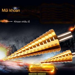 Bộ Mũi Khoan Tháp Nhật Kanto Titan M2 (gồm 3 cỡ: 4-12 và 4-20 và 4-32)