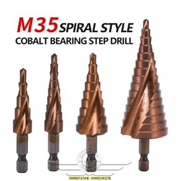 Bộ Mũi Khoan Tháp Nhật Kanto Cobalt M35 (gồm 4 cỡ: 4-12 và 4-20 và 4-22 và 4-32)