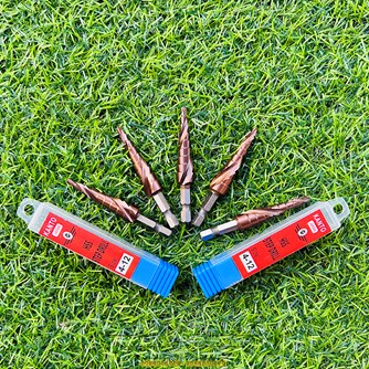 Bộ Mũi Khoan Inox Thép Hình Tháp Xoắn Cobalt M35 4-12mm