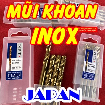 Mũi Khoan Inox Japan