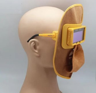 Kính Hàn Điện Tử Da Bò