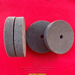 Bánh Nỉ Đánh Bóng Màu Xám #240 Ø250x45xØ18