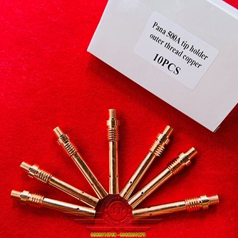 Nối Bép Súng Hàn Mig 500A Ren Ngoài Đồng Đỏ