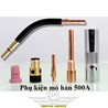 Nối Bép Súng Hàn Mig 500A Ren Ngoài Đồng Đỏ