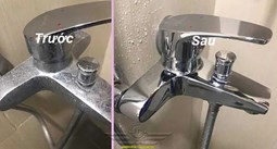 Nước Tẩy Inox Vòi Sen Chậu Rửa