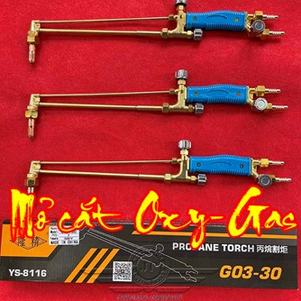 Tay cắt mỏ cắt oxy gas, Mỏ cắt oxy gas