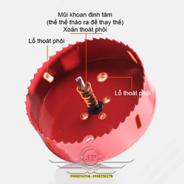 Mũi Khoét Lỗ Thạch Cao 110mm